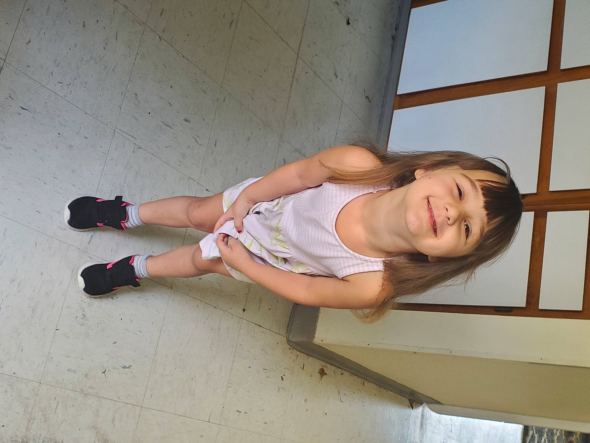 Mattie is registered to the contest to win money with this photo: ankle, calf, daylighting, elbow, foot, happy, human_leg, joint, joy, knee, outdoor_shoe, person, sandal, sock, summer, thigh, throat, walking_shoe