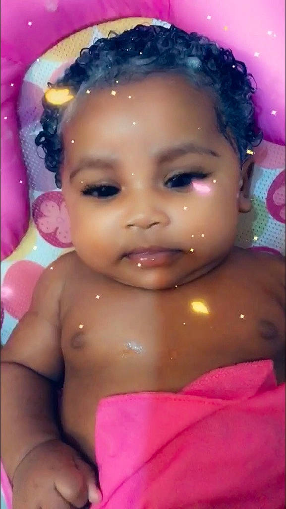 Island joined the competition — help win amazing prizes! baby, bathing, beauty, black_hair, cheek, child, eyebrow, eyelash, face, forehead, fun, hair, head, lip, nose, person, pink, skin, smile, toddler