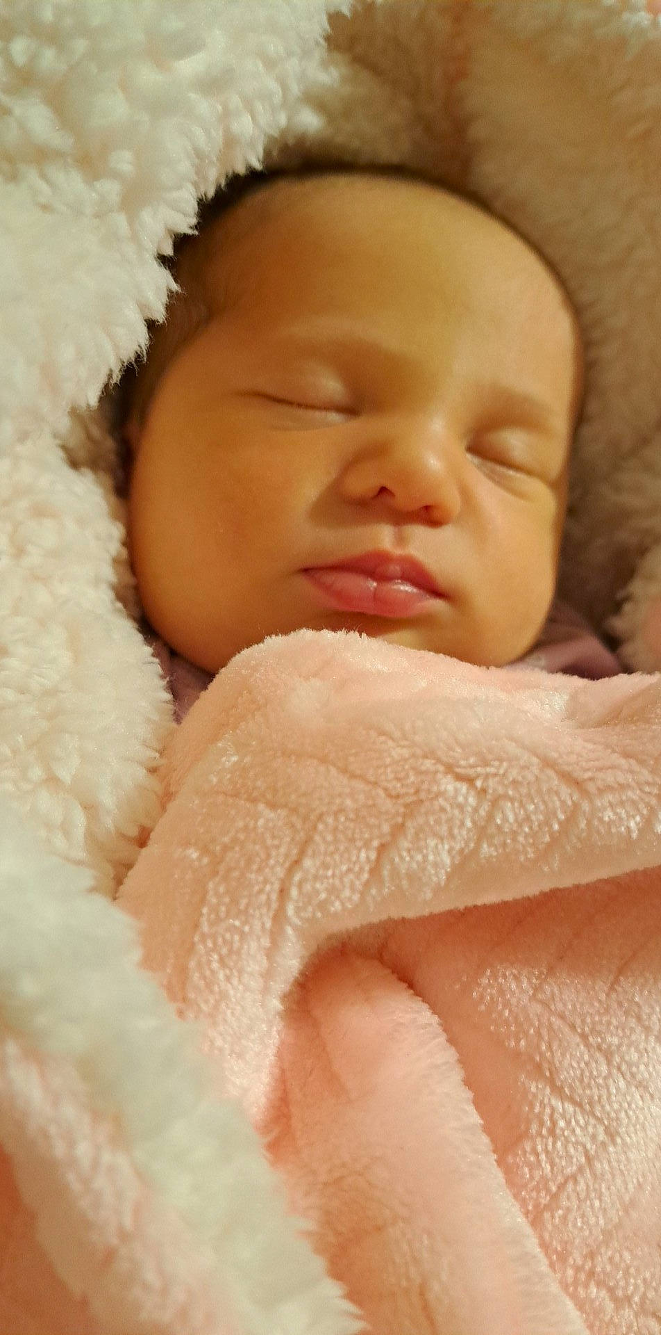 Ella-mae is registered to the contest to win money with this photo: baby, baby_sleeping, cheek, child, comfort, eye, eyebrow, face, finger, happy, human_body, iris, linens, lip, mouth, nose, person, skin, textile, thumb