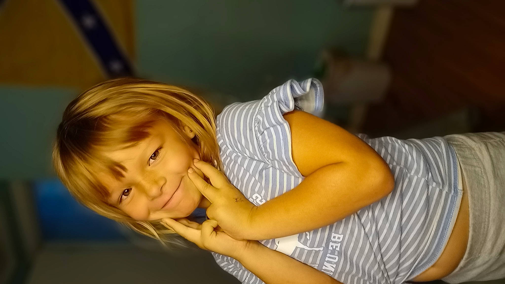 Alexis joined the competition — help win amazing prizes! abdomen, brown_hair, chest, elbow, eyelash, fun, gesture, grass, happy, human_leg, joy, leisure, long_hair, person, smile, t_shirt, thigh, thumb, toddler, tree