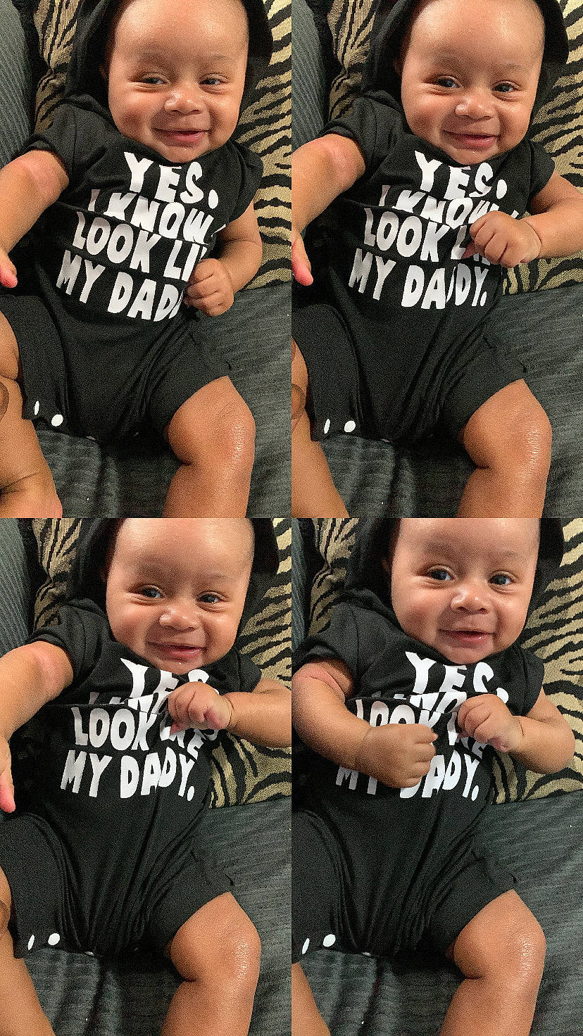 Calvin is registered to the contest to win money with this photo: black, child, event, facial_expression, flash_photography, gesture, hairstyle, happy, headwear, human, joy, mammal, muscle, people, person, photograph, shorts, sleeve, snapshot, t_shirt