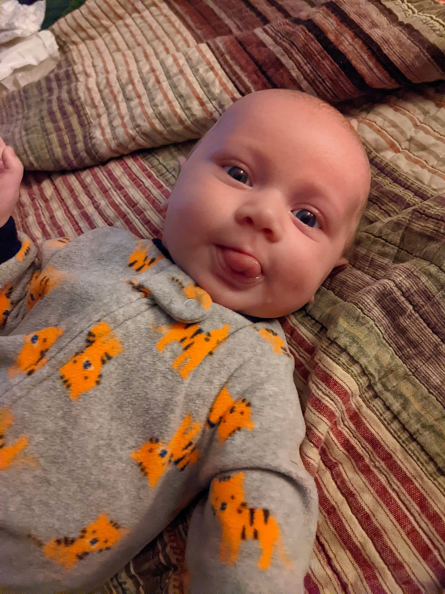 Donald joined the competition — help win amazing prizes! baby_toddler_clothing, brown, cheek, chin, comfort, facial_expression, hairstyle, head, human, human_body, iris, lip, mammal, mouth, nose, person, skin, sleeve, textile, vertebrate