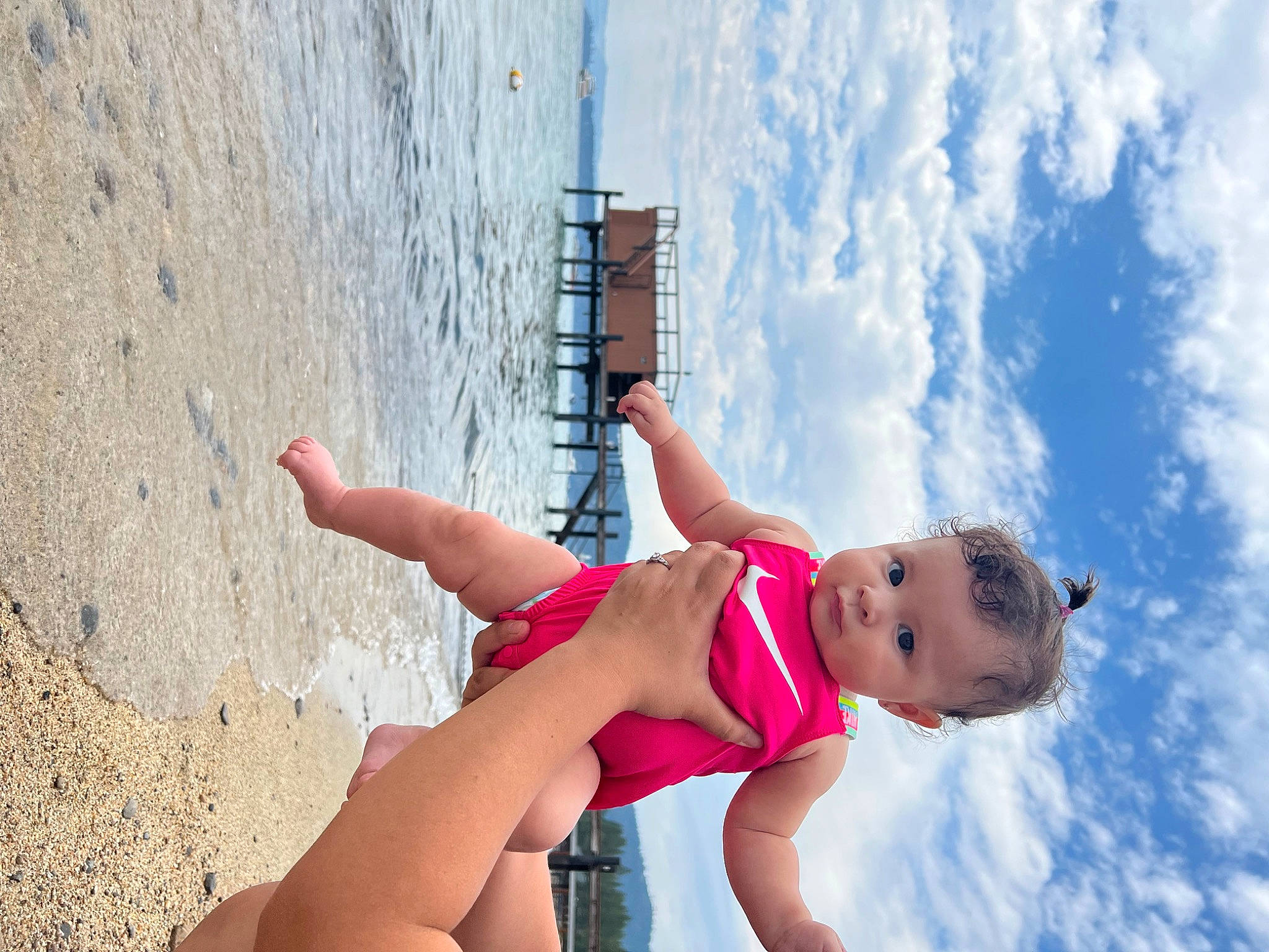 Kaelynn is registered to the contest to win money with this photo: azure, beach, brassiere, cloud, flash_photography, fun, happy, human_body, knee, leg, leisure, people_in_nature, people_on_beach, person, sky, summer, swimwear, thigh, trunk, undergarment