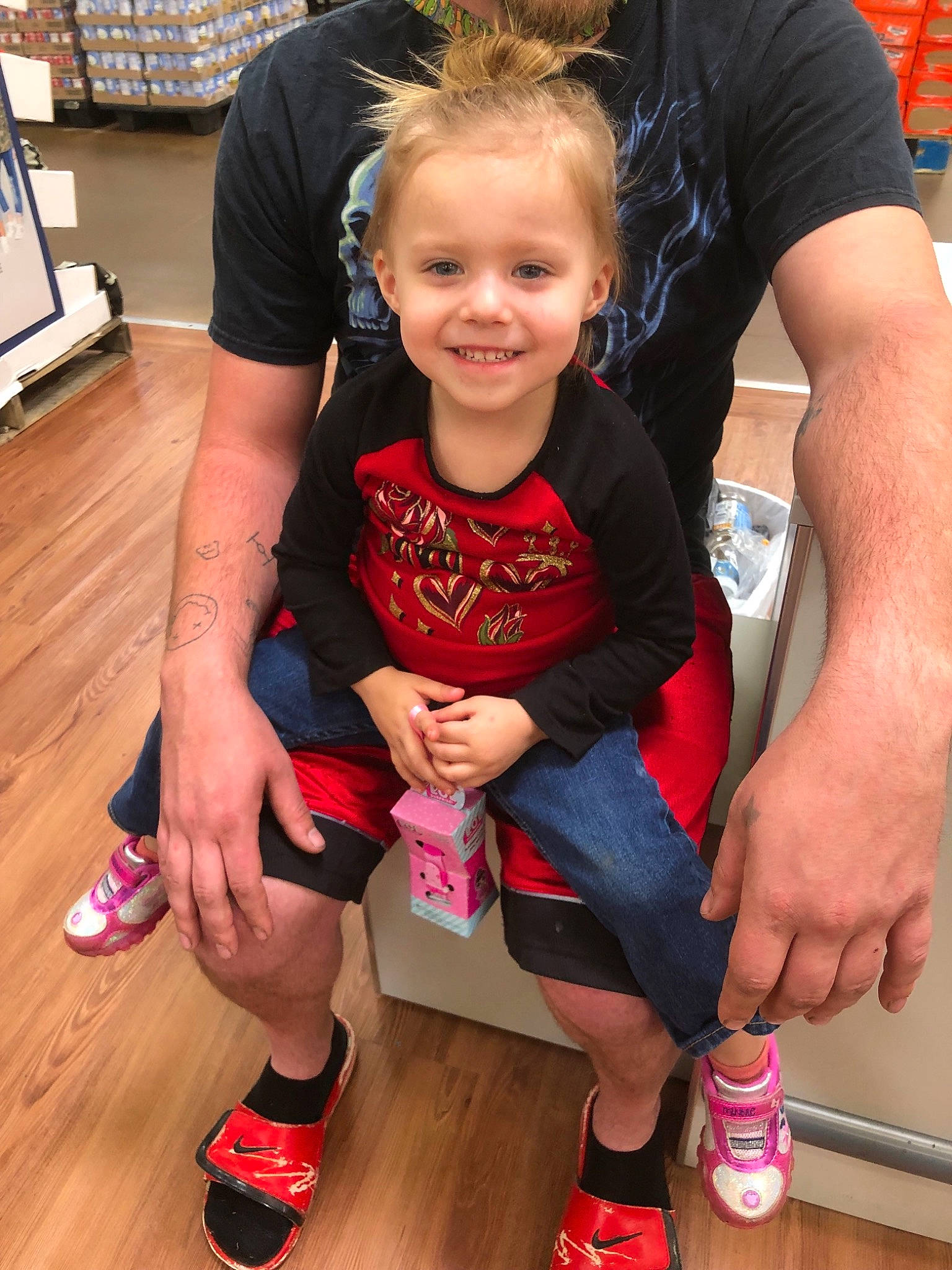 Isabella joined the competition — help win amazing prizes! arm, child, finger, footwear, hand, human_leg, joint, joy, leg, person, play, recreation, shoe, t_shirt, toddler, vacation