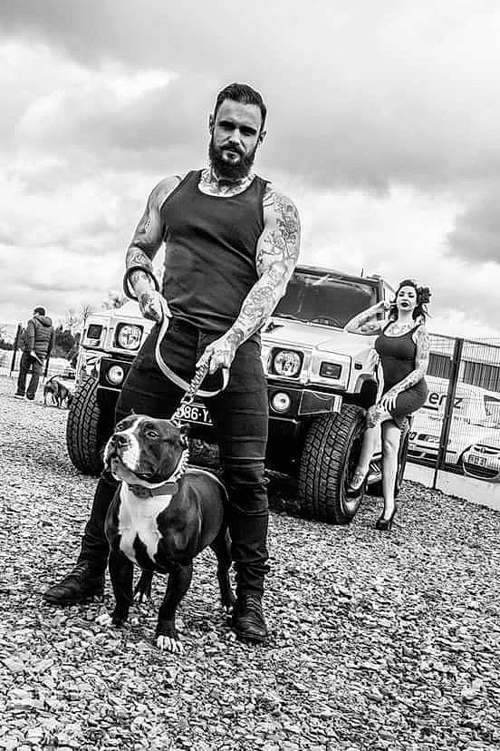Titan participe au concours pour gagner de l'argent avec cette photo : american_pit_bull_terrier, american_staffordshire_terrier, bull_and_terrier, bulldog, canidae, car, carnivore, dog, dog_breed, non_sporting_group, olde_english_bulldogge, photography, sporting_group, style, vehicle