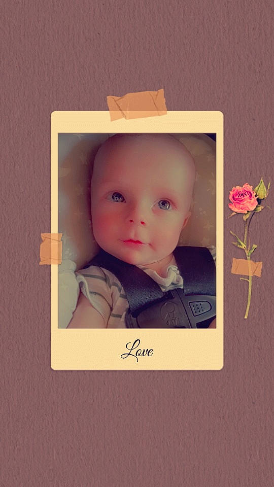 Lyric joined the competition — help win amazing prizes! art, baby, baby_toddler_clothing, cheek, child, fashion_accessory, flower, happy, hat, paper, paper_product, person, petal, picture_frame, plant, rectangle, room, rose, t_shirt, toddler