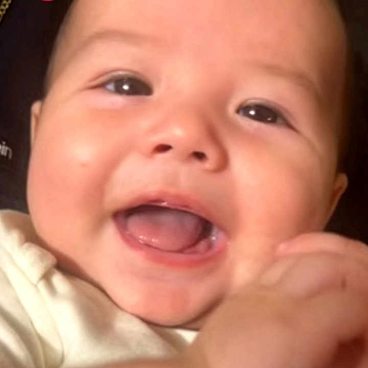 Elmer is registered to the contest to win money with this photo: baby, cheeks, child, close_up, cute, emoji, expression, eyes, face, hand, happy, heart_eyes, indoors, infant, joy, mouth, portrait, skin, smiling, young_child