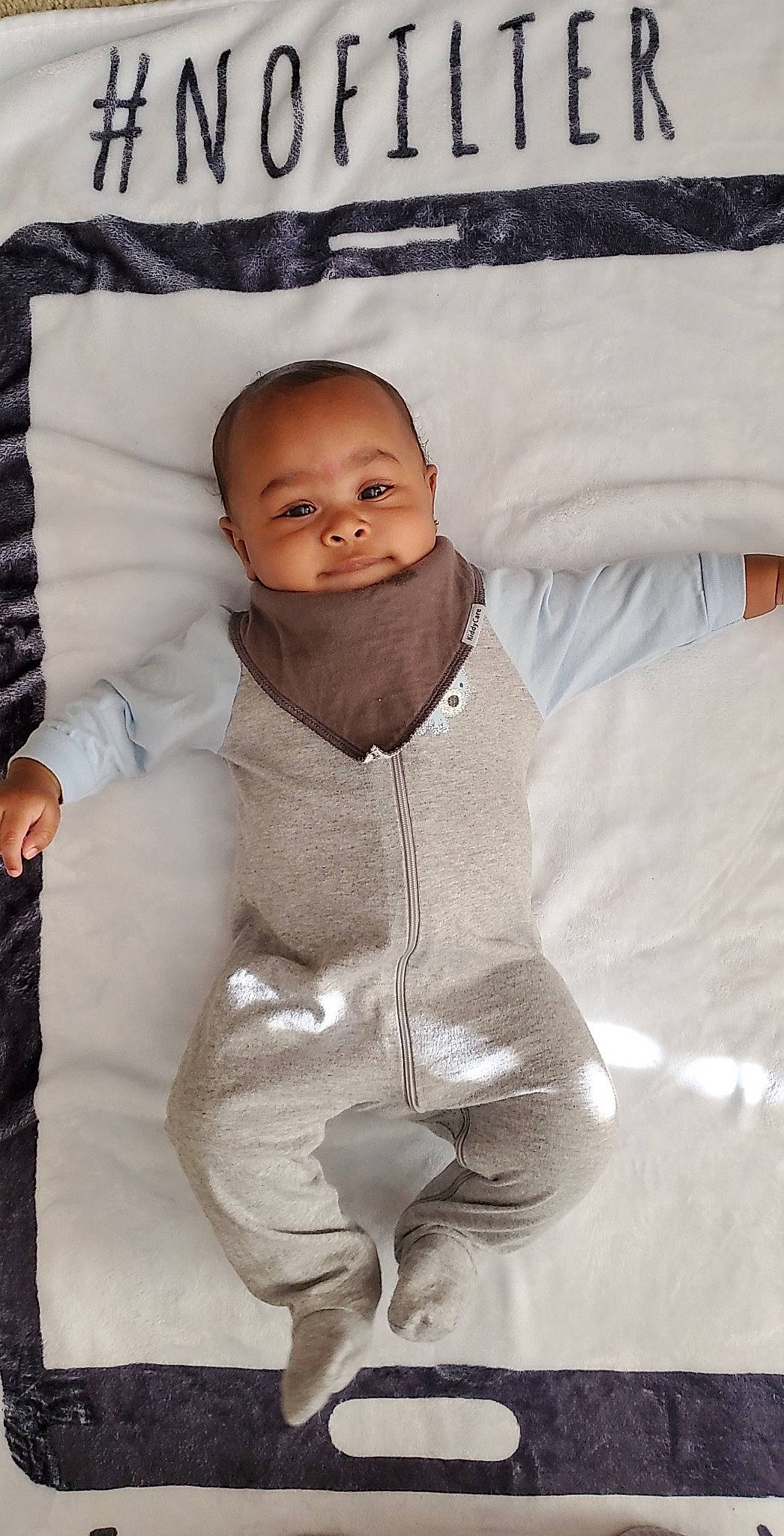 Trenton joined the competition — help win amazing prizes! baby, cheek, child, person, sitting, smile, toddler, white