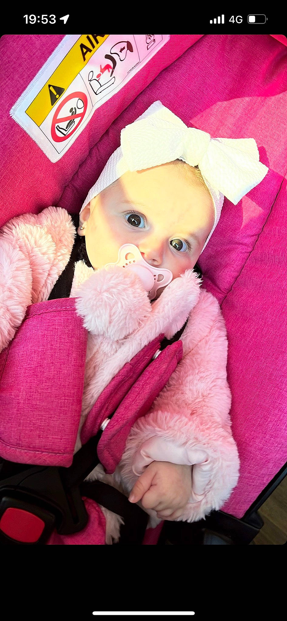 Valentina participe au concours pour gagner de l'argent avec cette photo : beanie, cap, doll, fawn, fur, fur_clothing, knit_cap, linens, magenta, peach, person, pink, plush, product, skin, stuffed_toy, textile, toy, white, wig