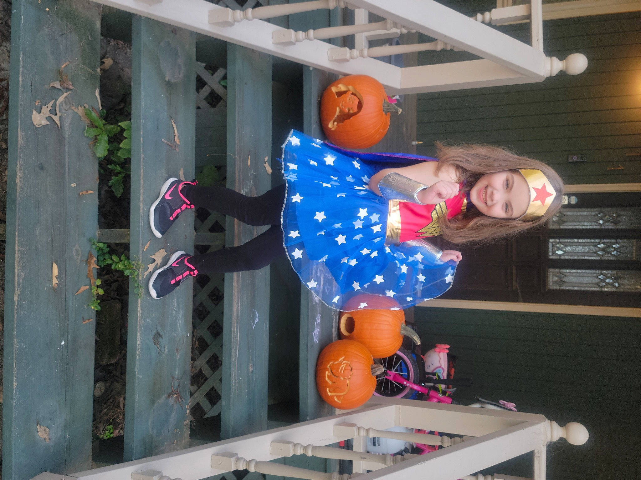 Riley joined the competition — help win amazing prizes! ball, door, electric_blue, fun, headwear, joy, leisure, machine, orange, party_supply, person, room, standing, toy, window