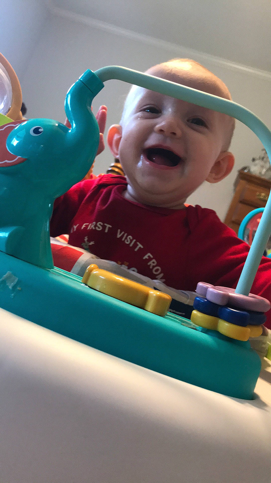 Braylin is registered to the contest to win money with this photo: baby, baby_products, baby_toys, child, fun, games, happy, leisure, person, play, product, recreation, smile, toddler, toy