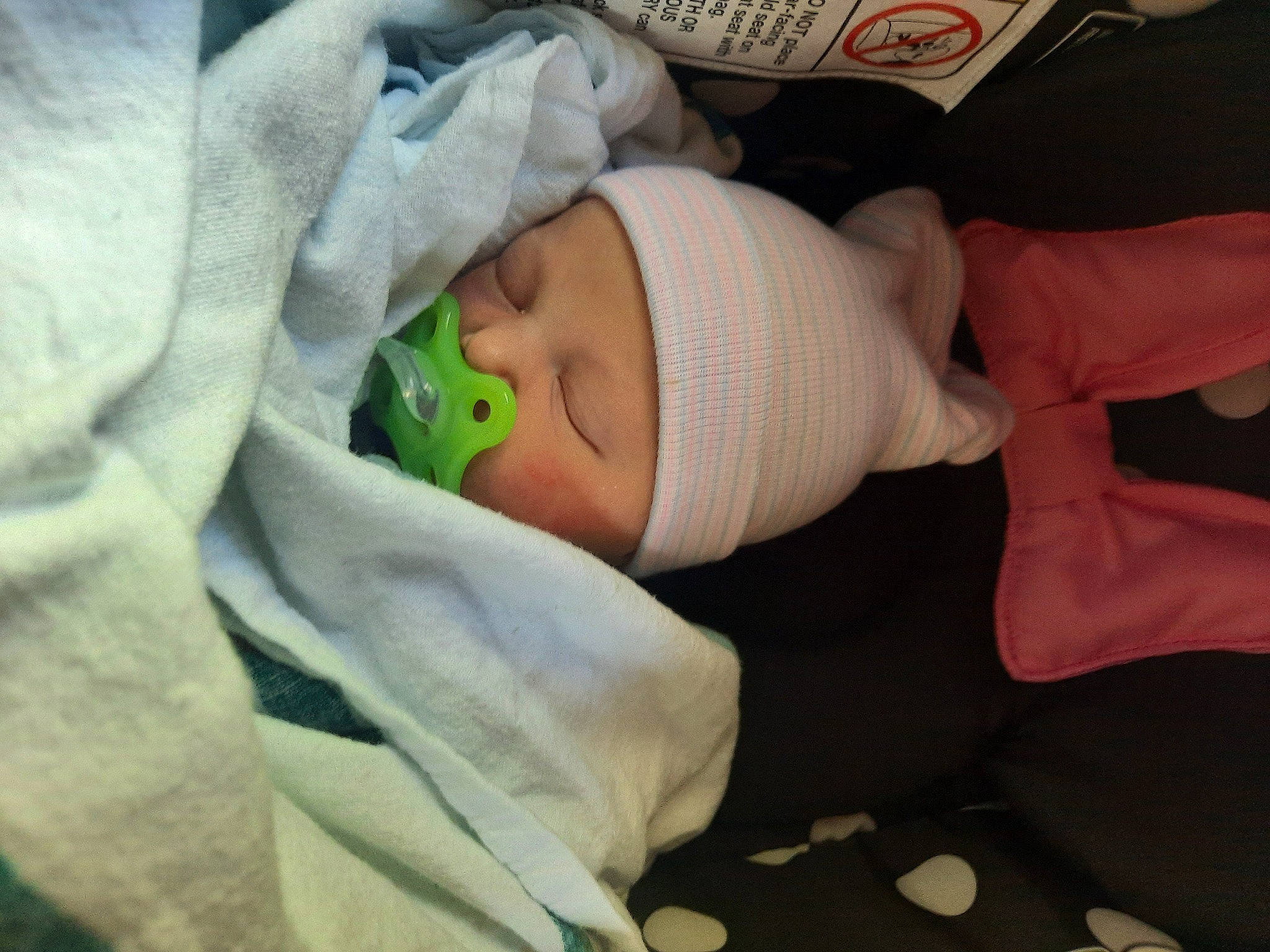 Hazel joined the competition — help win amazing prizes! baby, baby_products, baby_toddler_clothing, child, comfort, hat, headwear, person, room, thumb, toddler