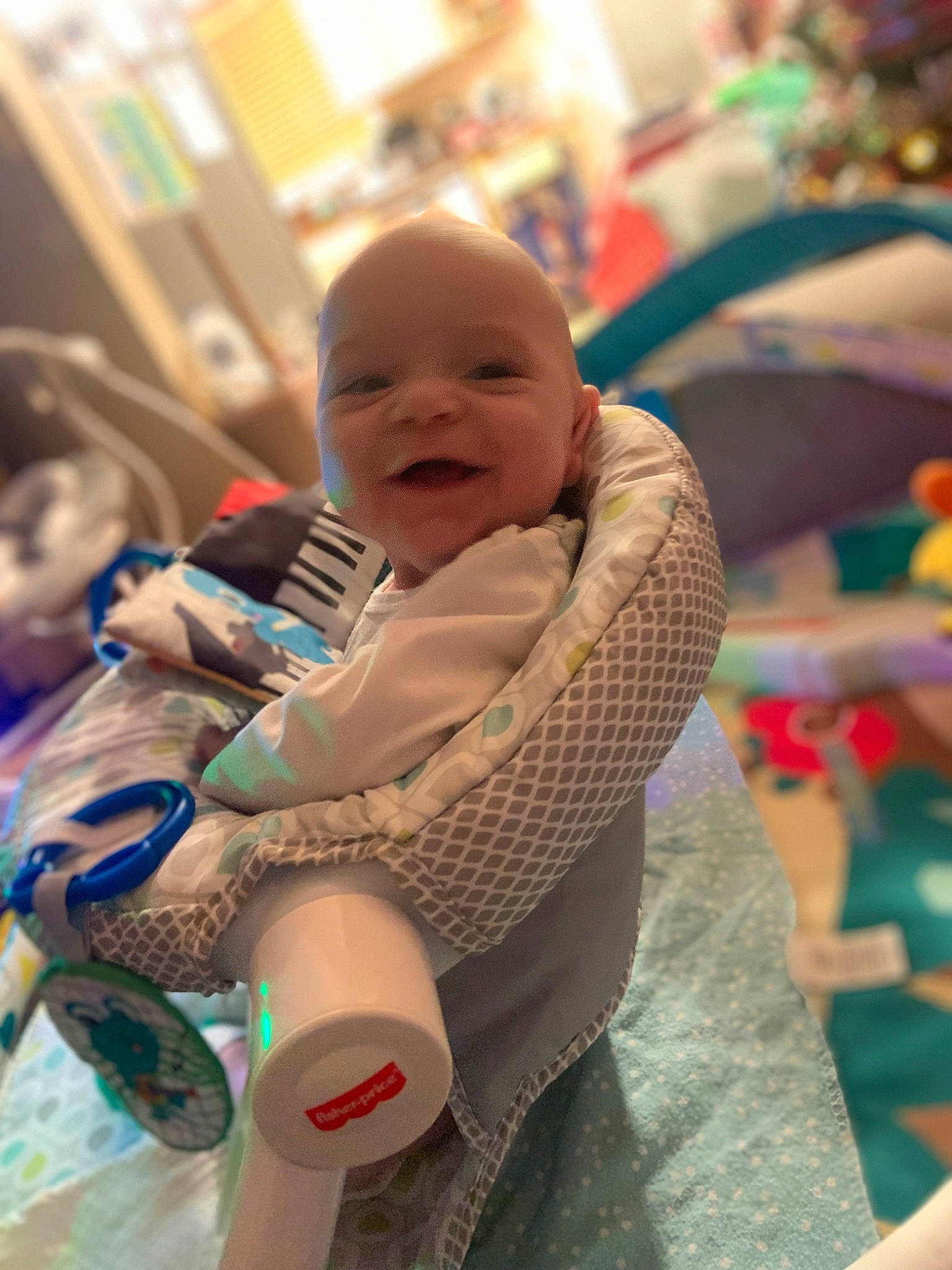 Jacson joined the competition — help win amazing prizes! baby, baby_products, baby_safety, baby_toddler_clothing, cheek, child, comfort, event, fun, happy, holiday, laugh, leisure, person, play, room, sitting, skin, smile, toddler