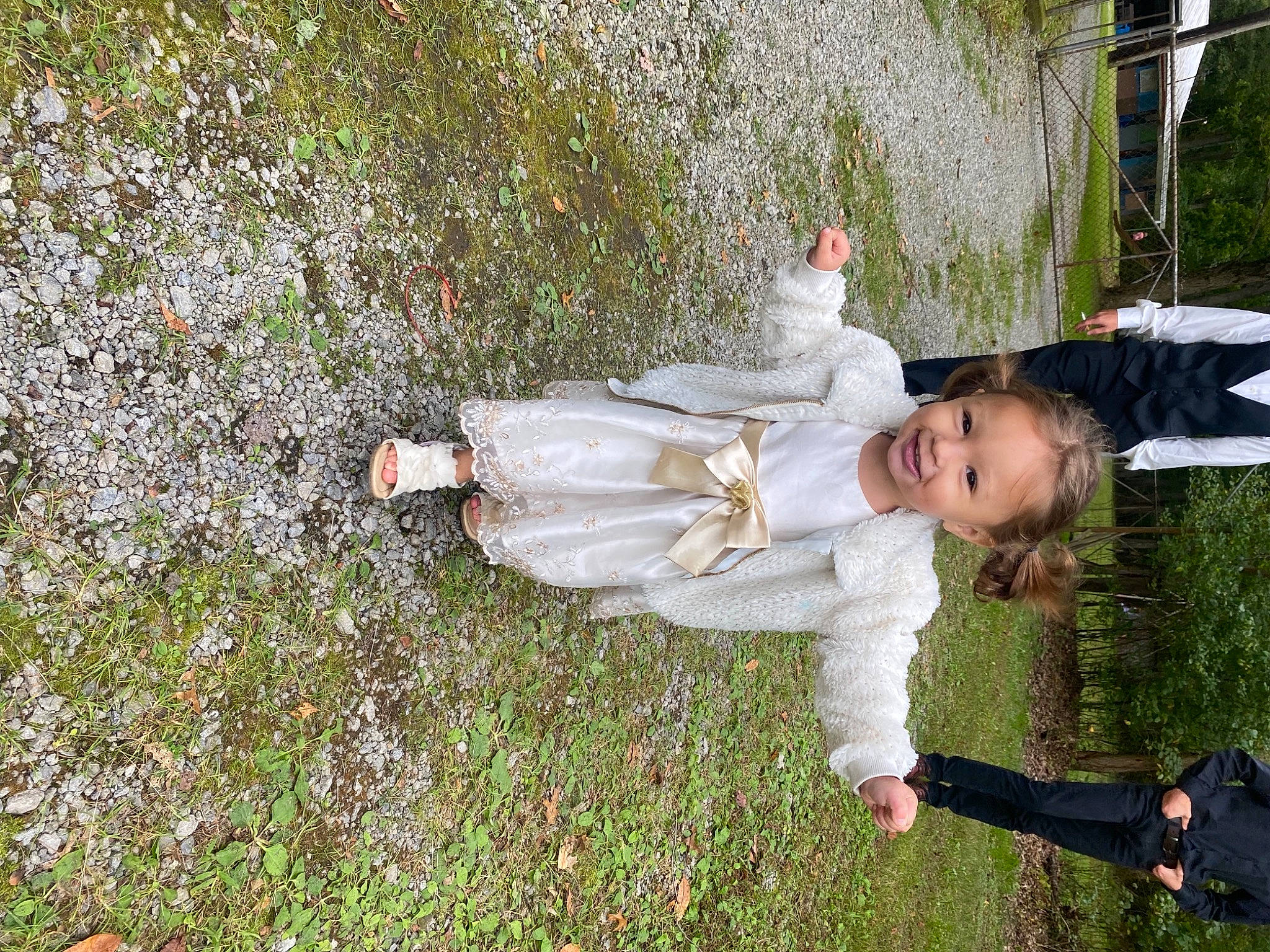 Bayleigh is registered to the contest to win money with this photo: baby_toddler_clothing, child, clothing, fun, grass, groundcover, happy, joy, people_in_nature, person, plant, toddler, tree