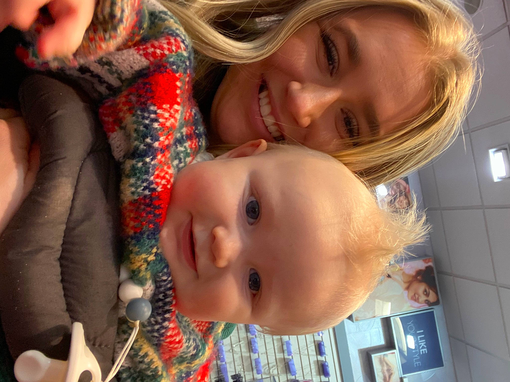 Beckham is registered to the contest to win money with this photo: beauty, blond, cheek, eyelash, face, fun, gesture, happy, iris, joy, lip, mouth, nose, organ, person, plant, skin, smile, toddler, tree