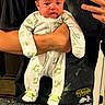 Peter joined the competition — help win amazing prizes! baby, person, mirror, selfie, bathroom, onesie, frog_pattern, star_wars, counter, outlet, hand, clothing, face, expression, reflection, indoor, smiling, holding, young_child, casual