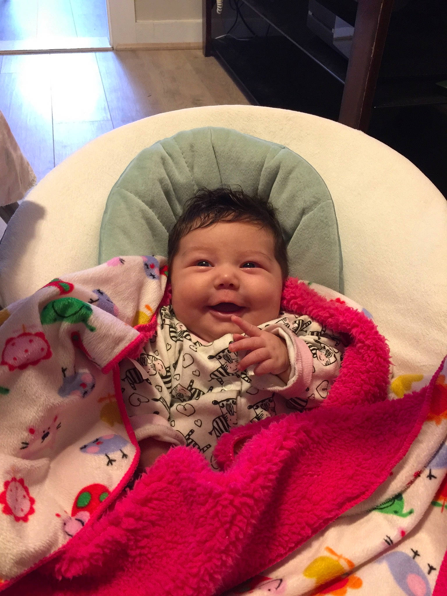 Anabella joined the competition — help win amazing prizes! baby, bedtime, birth, cheek, child, food, person, skin, sleep, smile, toddler