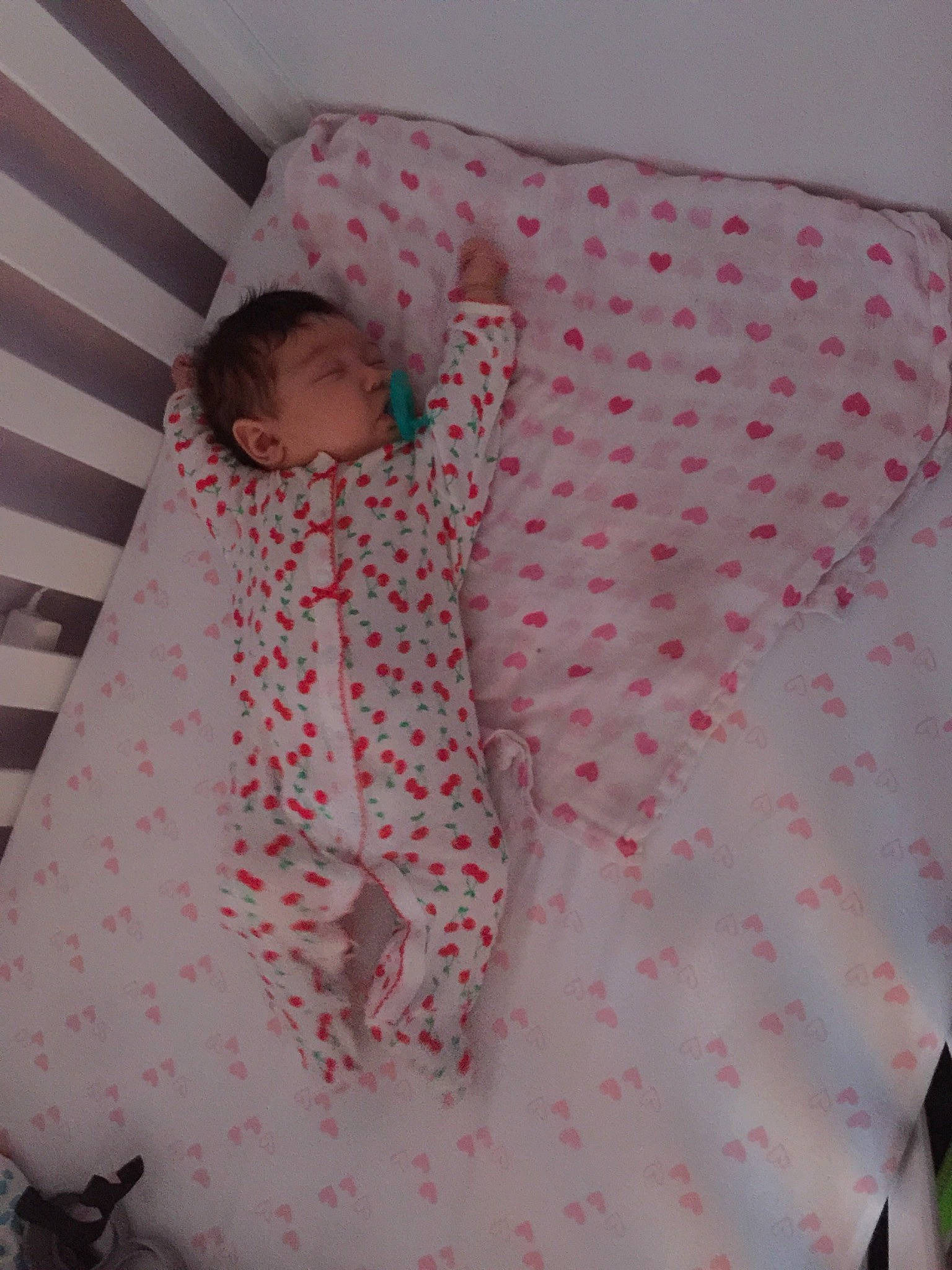 Anabella joined the competition — help win amazing prizes! baby, bed, bed_sheet, bedding, bedtime, blanket, child, furniture, linens, pattern, person, pink, product, room, textile