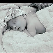 Payten joined the competition — help win amazing prizes! baby, blanket, bow, cheek, closed_eyes, cozy, cuddle, hand, headband, infant, lying_down, monochrome, newborn, nursery, peaceful, portrait, skin, sleeping, smile, soft_texture