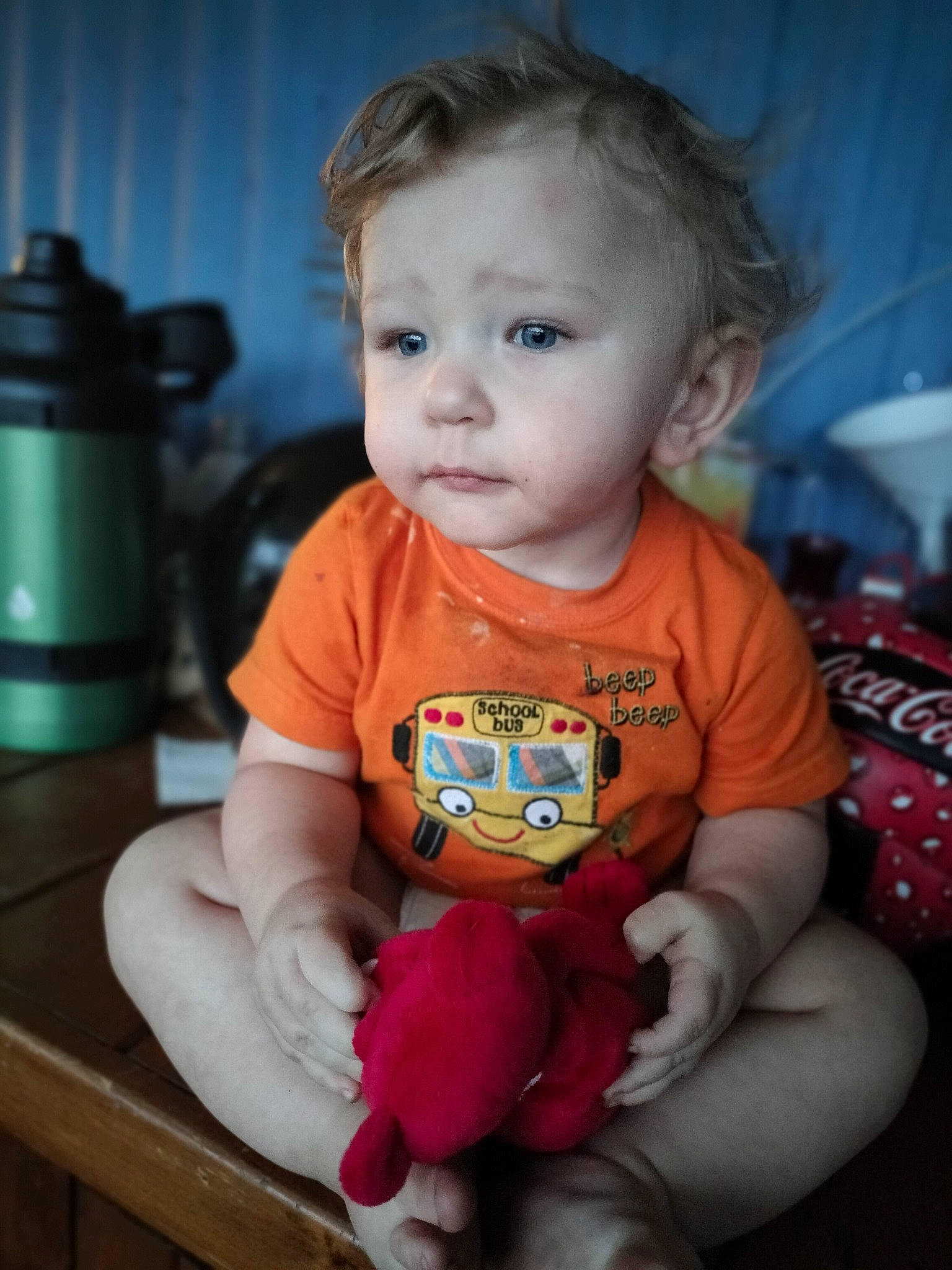 Tokala joined the competition — help win amazing prizes! baby, baby_products, baby_toddler_clothing, cheek, child, eye, fun, hair, happy, head, iris, mouth, nose, person, sitting, skin, sleeve, smile, t_shirt, toddler