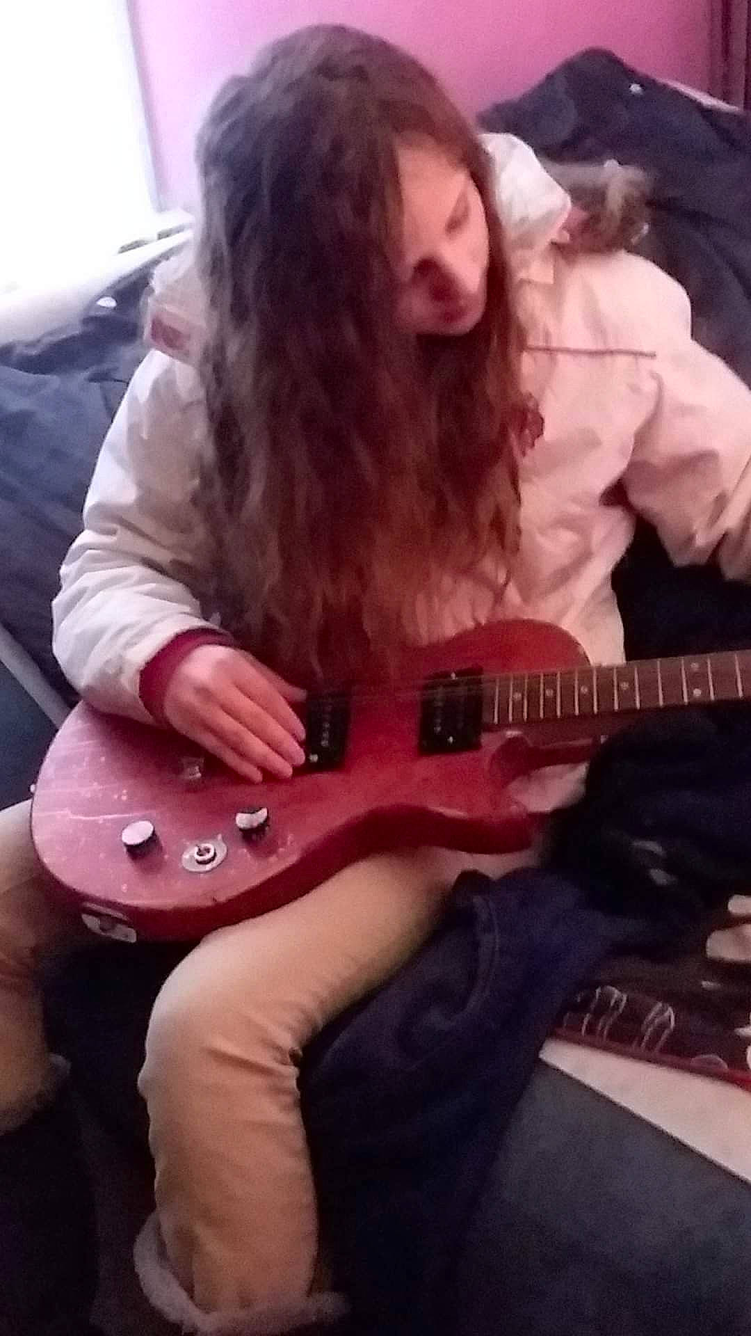 Audrianna joined the competition — help win amazing prizes! artist, bassist, beard, electric_guitar, electronic_instrument, entertainment, finger, guitar, guitar_accessory, guitarist, music, musical_instrument, musical_instrument_accessory, musician, performing_arts, person, plucked_string_instruments, string_instrument, string_instrument_accessory, thumb