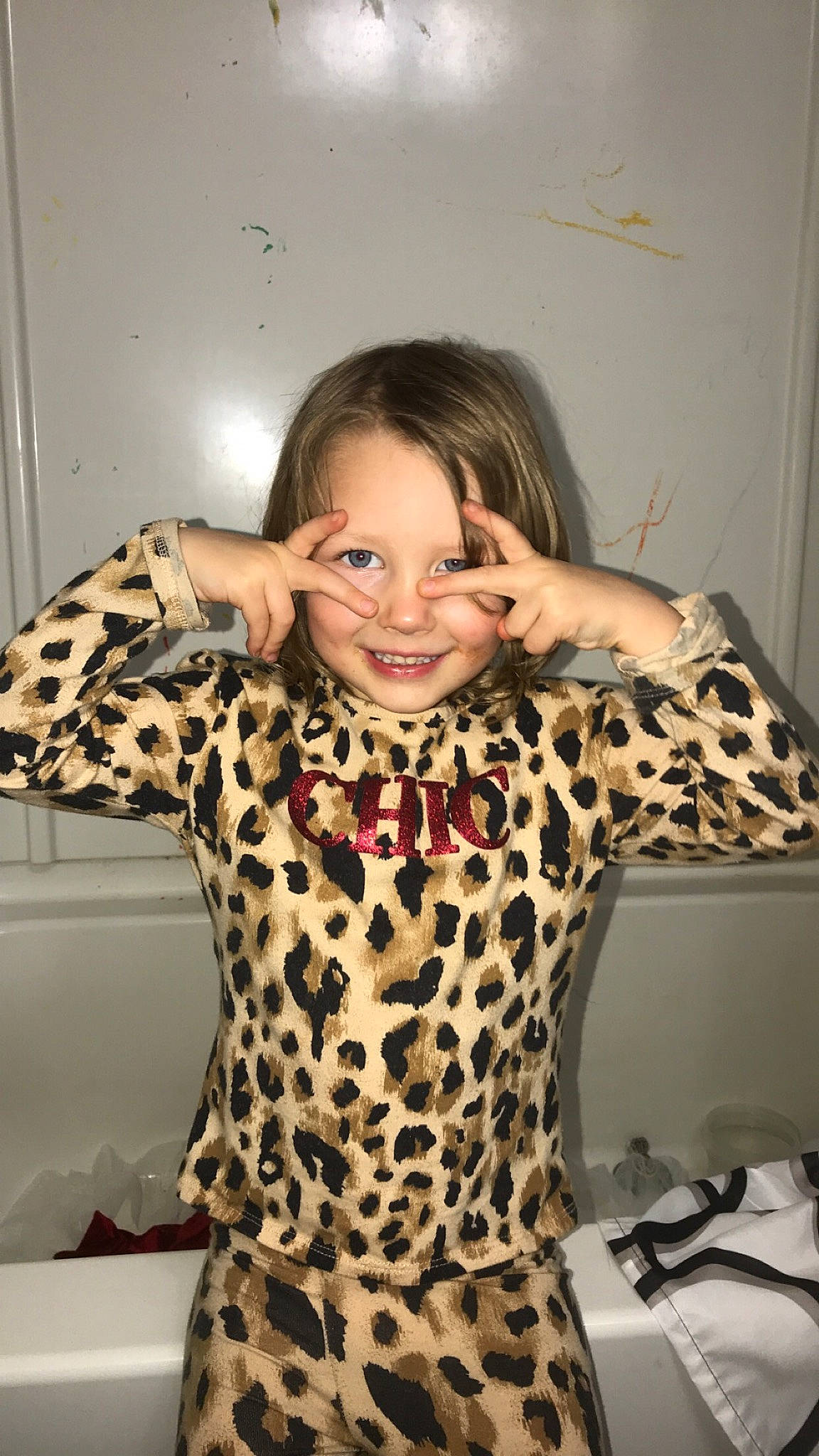 Renesmee joined the competition — help win amazing prizes! arm, fashion_design, finger, flash_photography, gesture, hair, happy, human_body, joint, joy, mammal, neck, person, shoulder, skin, sleeve, smile, t_shirt, textile, thumb