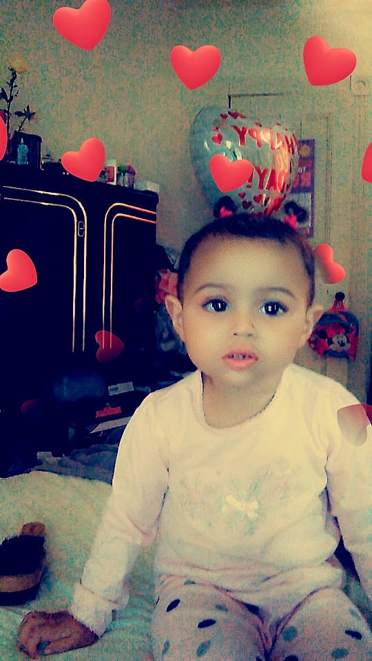 Ivanna is registered to the contest to win money with this photo: cheek, child, cool, ear, fun, happy, head, person, pink, red, room, smile, snapshot, toddler