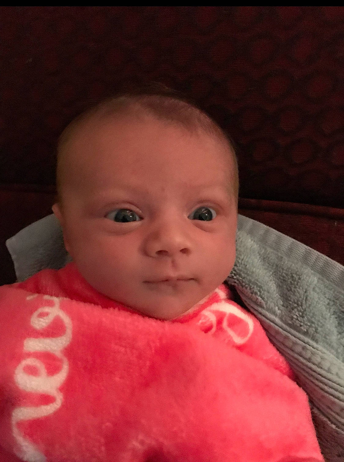 Genevieve joined the competition — help win amazing prizes! baby, baby_toddler_clothing, carmine, cheek, child, collar, comfort, eyelash, flesh, happy, iris, linens, lip, magenta, no_expression, nose, person, skin, sleeve, smile