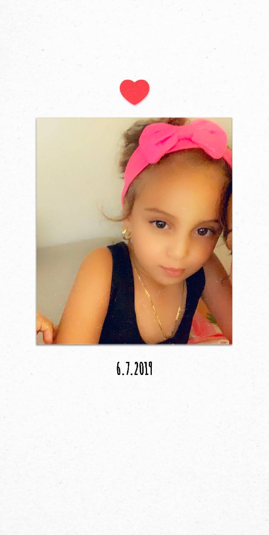 Jade Arias joined the competition — help win amazing prizes! cheek, child, child_model, clothing, ear, fashion_accessory, forehead, hair_accessory, hair_tie, head, headband, headgear, headpiece, lip, person, pink, skin, smile, toddler