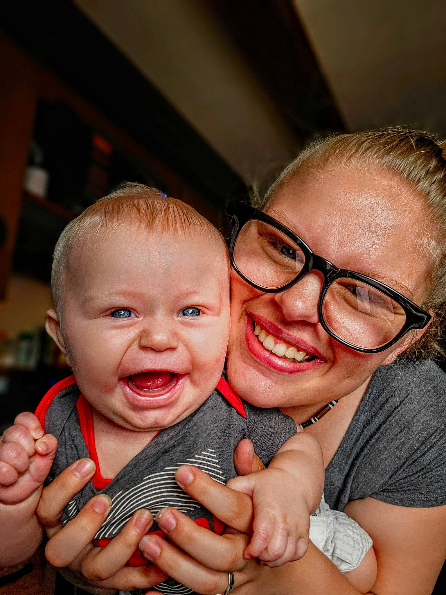 Braylon joined the competition — help win amazing prizes! baby, cheek, chin, eyebrow, face, facial_expression, finger, flash_photography, gesture, glasses, hairstyle, hand, happy, interaction, iris, joy, lip, mouth, nose, person
