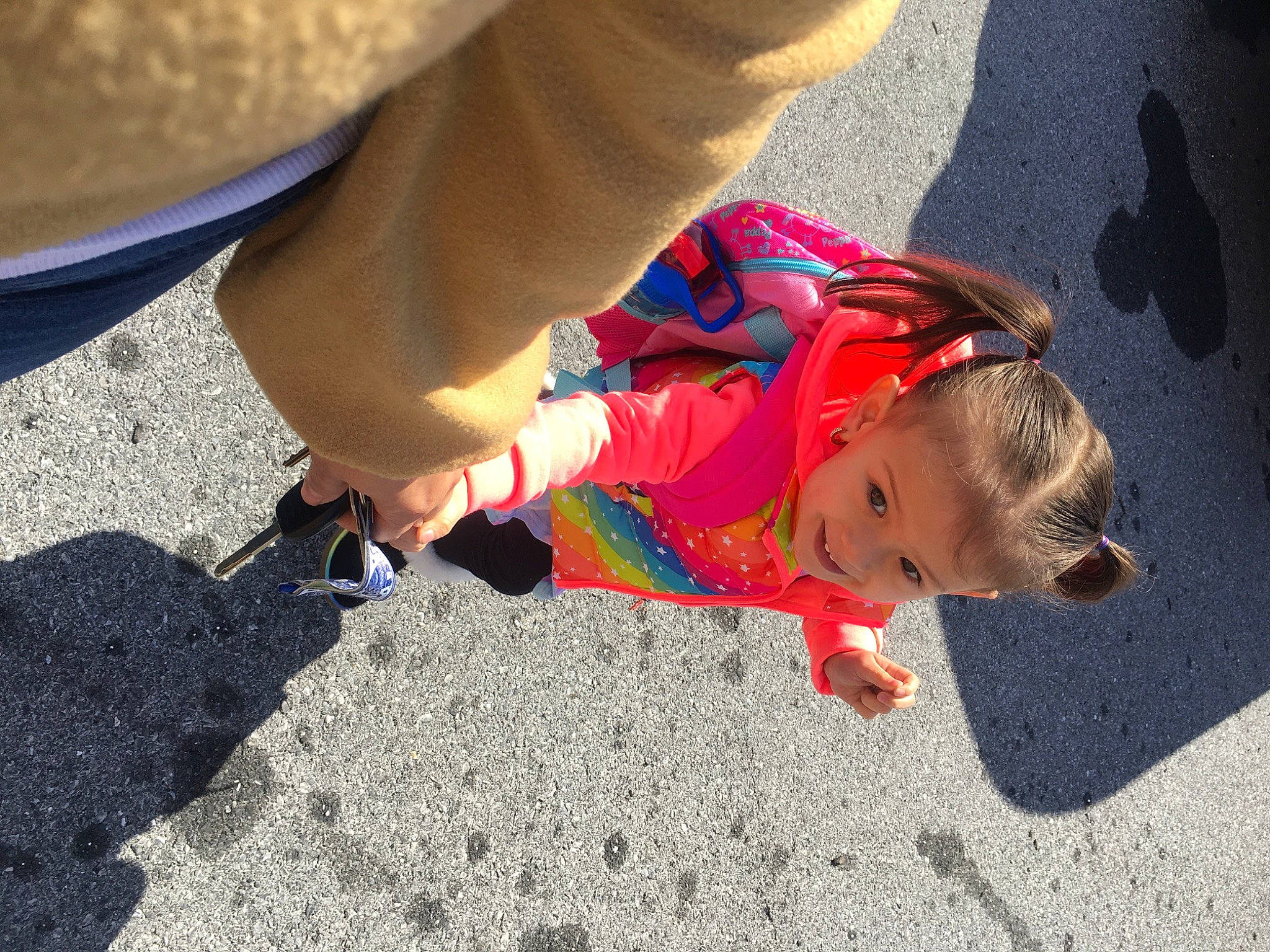 Reign is registered to the contest to win money with this photo: asphalt, calf, child, electric_blue, flooring, foot, fun, grass, human_leg, knee, leisure, people_in_nature, person, recreation, road_surface, sand, shadow, soil, thigh, toddler