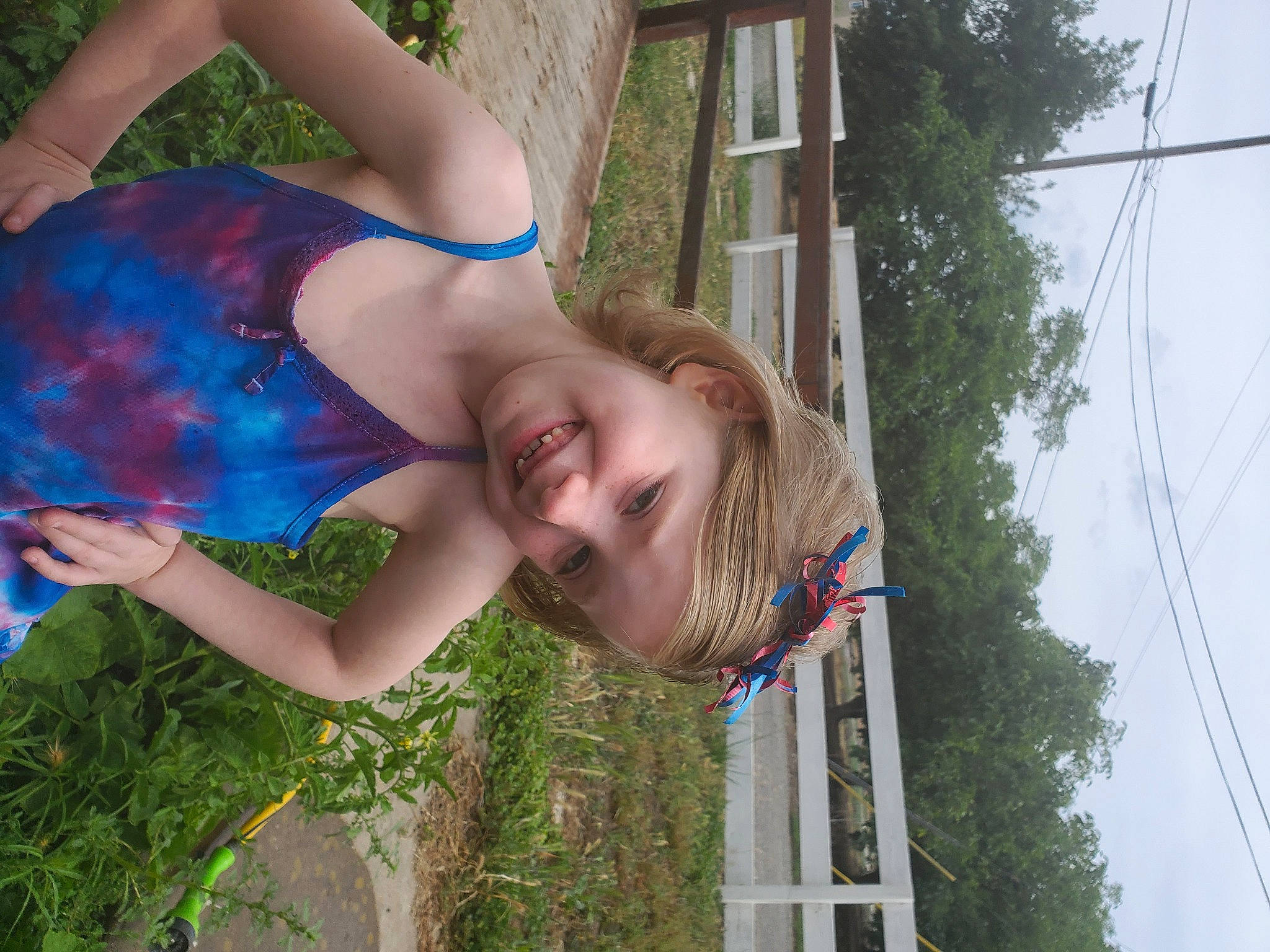 Sapphire joined the competition — help win amazing prizes! beauty, cable, electric_blue, electrical_network, electrical_supply, electricity, fun, happy, human, joy, leisure, overhead_power_line, people_in_nature, person, pole, spring, summer, wire