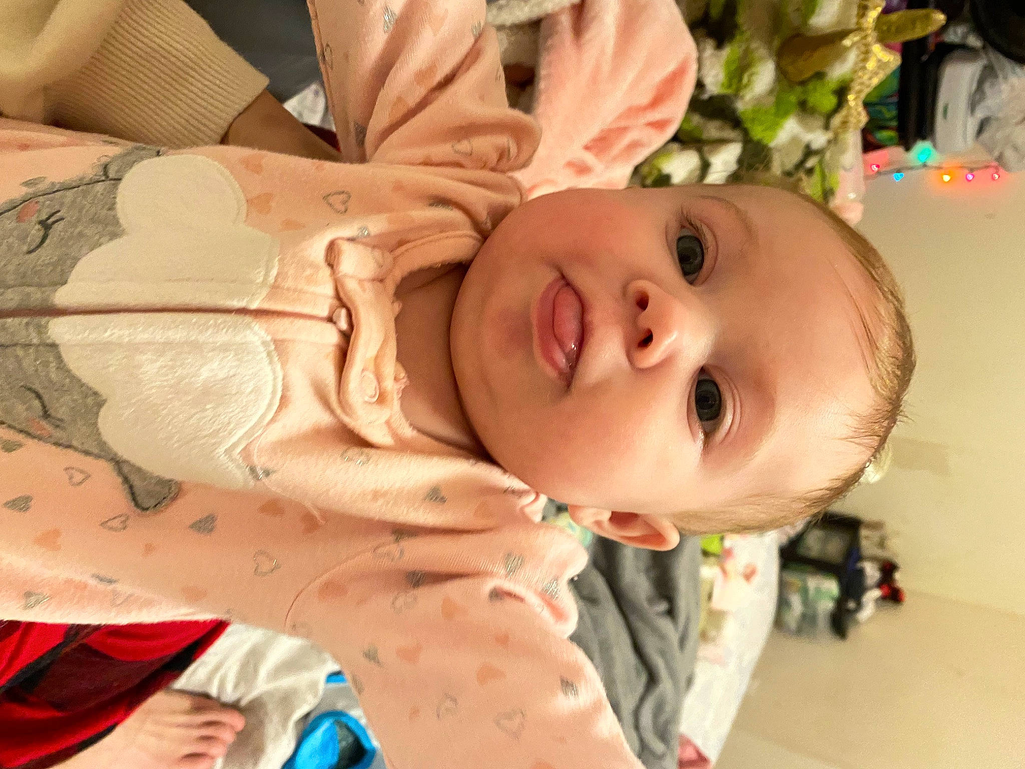 Kinnley joined the competition — help win amazing prizes! baby, baby_toddler_clothing, cheek, chest, chin, eye, eyebrow, eyelash, hair, happy, human_body, iris, lip, mouth, nose, person, skin, sleeve, smile, textile