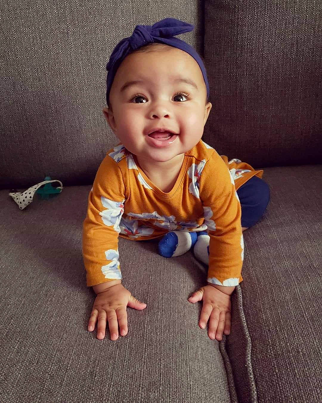 Jayda Rae Booker joined the competition — help win amazing prizes! arm, baby, beauty, cheek, child, cool, crawling, eye, face, facial_expression, floor, head, nose, people, person, product, skin, smile, snapshot, standing