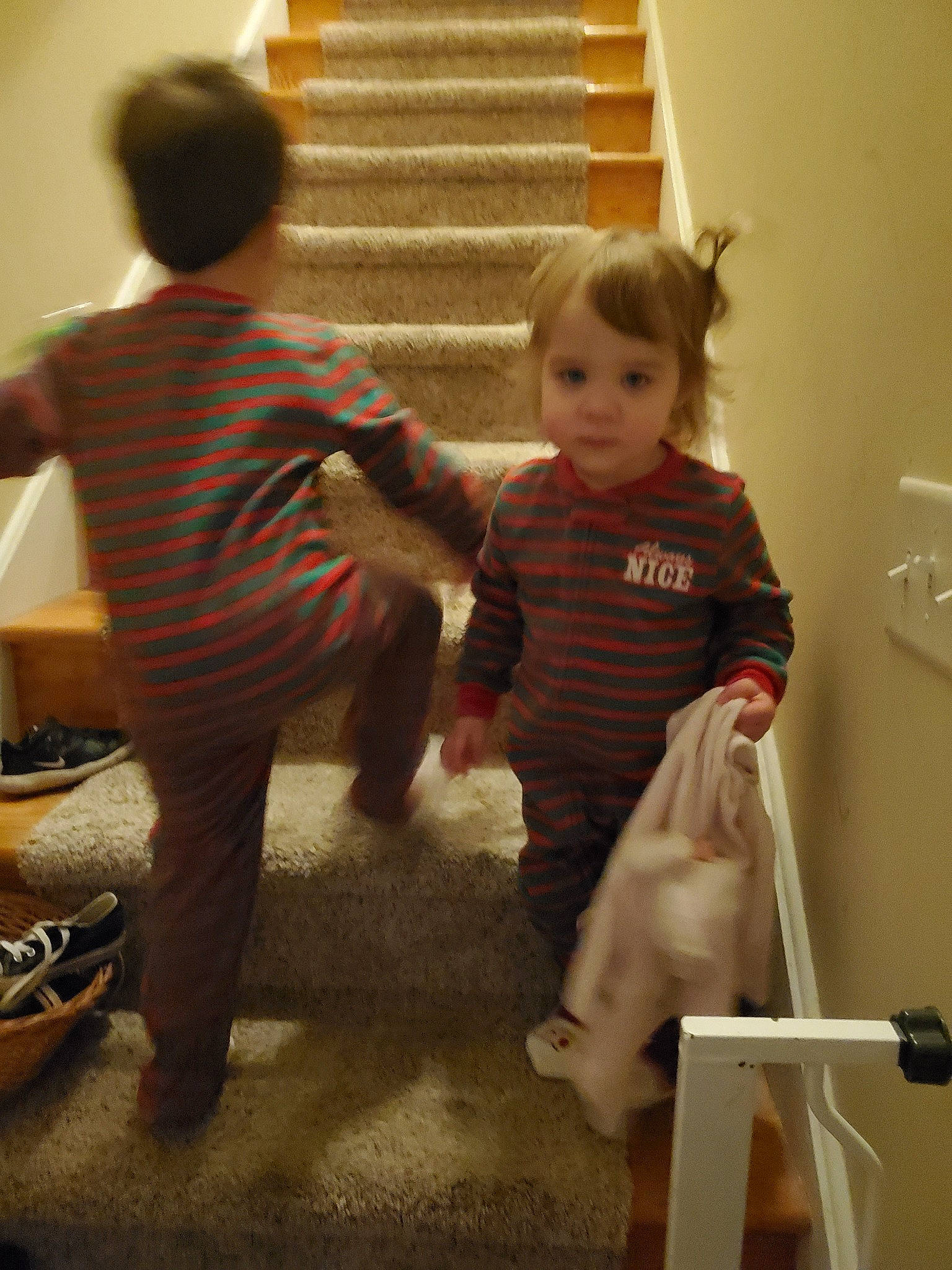 Mattie joined the competition — help win amazing prizes! baby, child, fun, person, play, standing, toddler