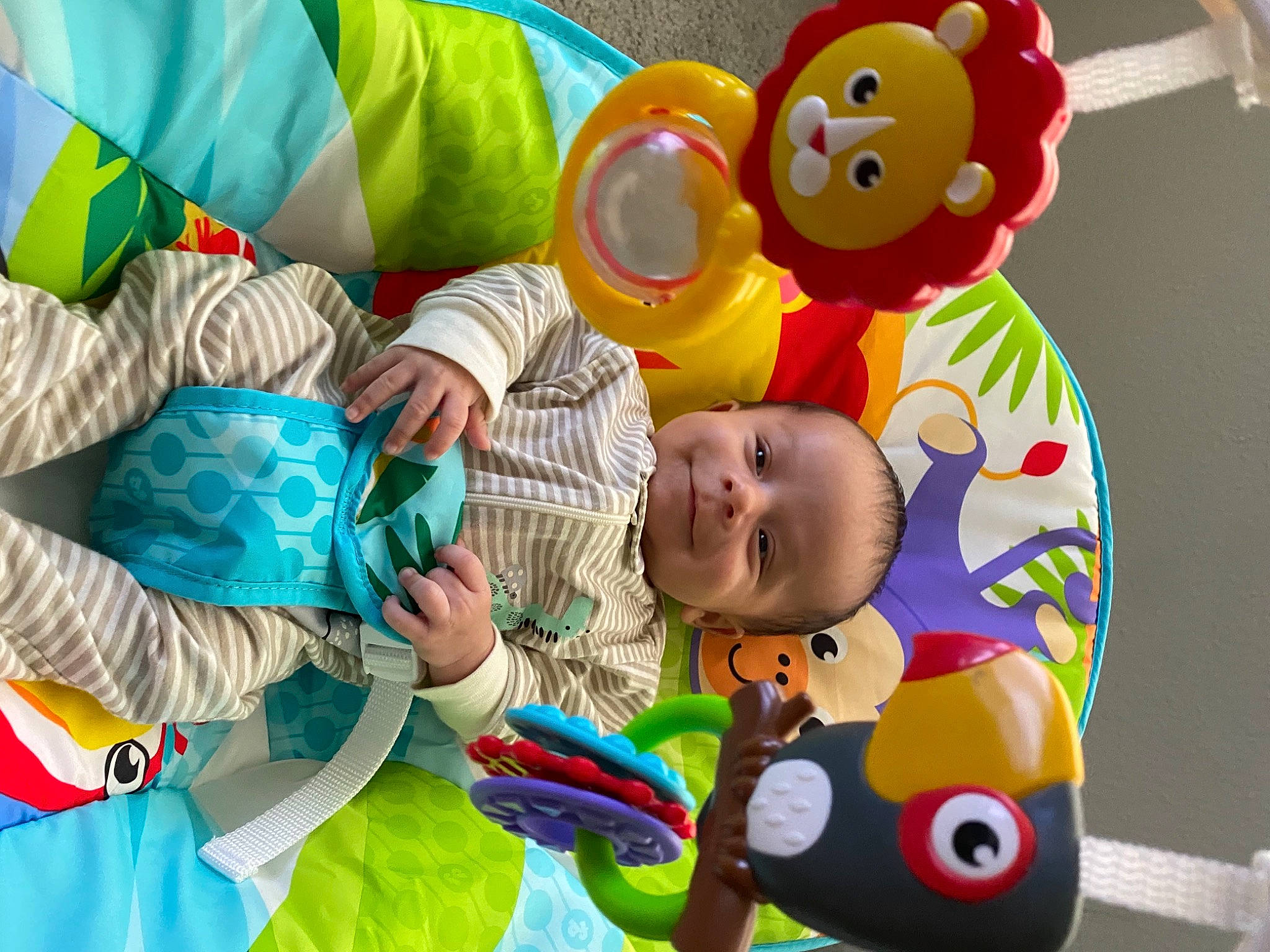 Matthias joined the competition — help win amazing prizes! baby, baby_products, baby_toddler_clothing, baby_toys, child, event, fun, green, happy, joy, leisure, organ, person, product, red, room, smile, stuffed_toy, textile, toddler