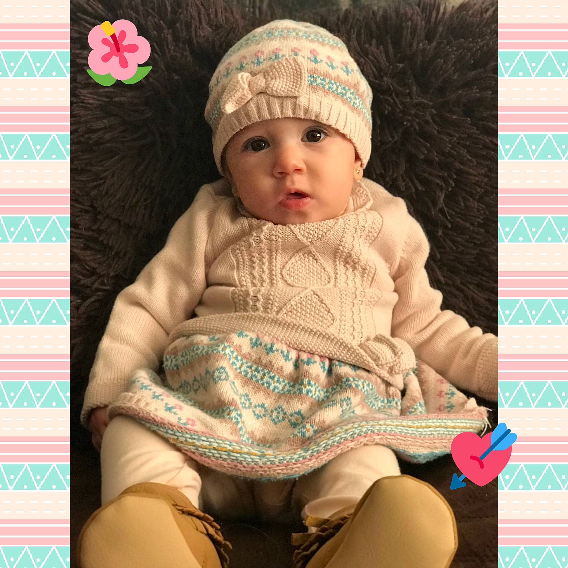 Irashalee joined the competition — help win amazing prizes! beanie, cap, child, crochet, hat, headgear, headwear, infant, knit_cap, knitting, material, person, product, textile, toddler, wool