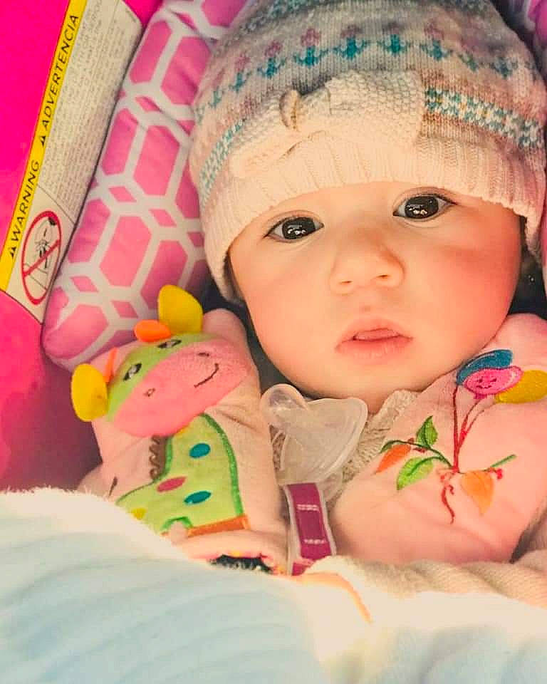 Irashalee joined the competition — help win amazing prizes! cheek, child, eye, girl, happiness, headgear, infant, iris, lip, nose, person, pink, product, skin, smile, textile, toddler