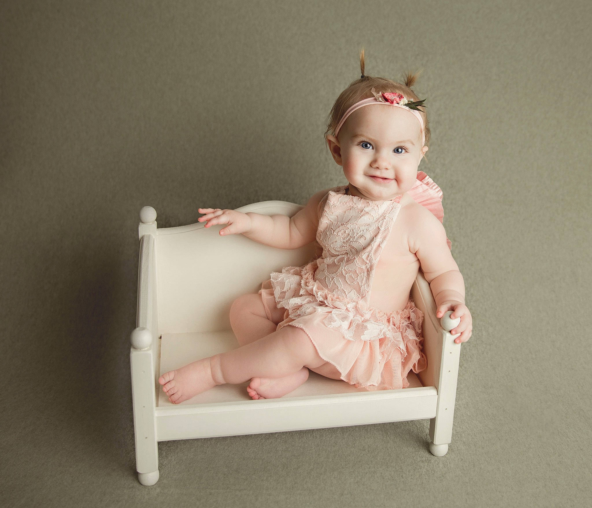 Arayia joined the competition — help win amazing prizes! baby, baby_toddler_clothing, blond, brown_hair, child, comfort, eyelash, fashion_accessory, flash_photography, foot, hair, headpiece, human_body, human_leg, joy, person, pink, sleeve, smile, thigh