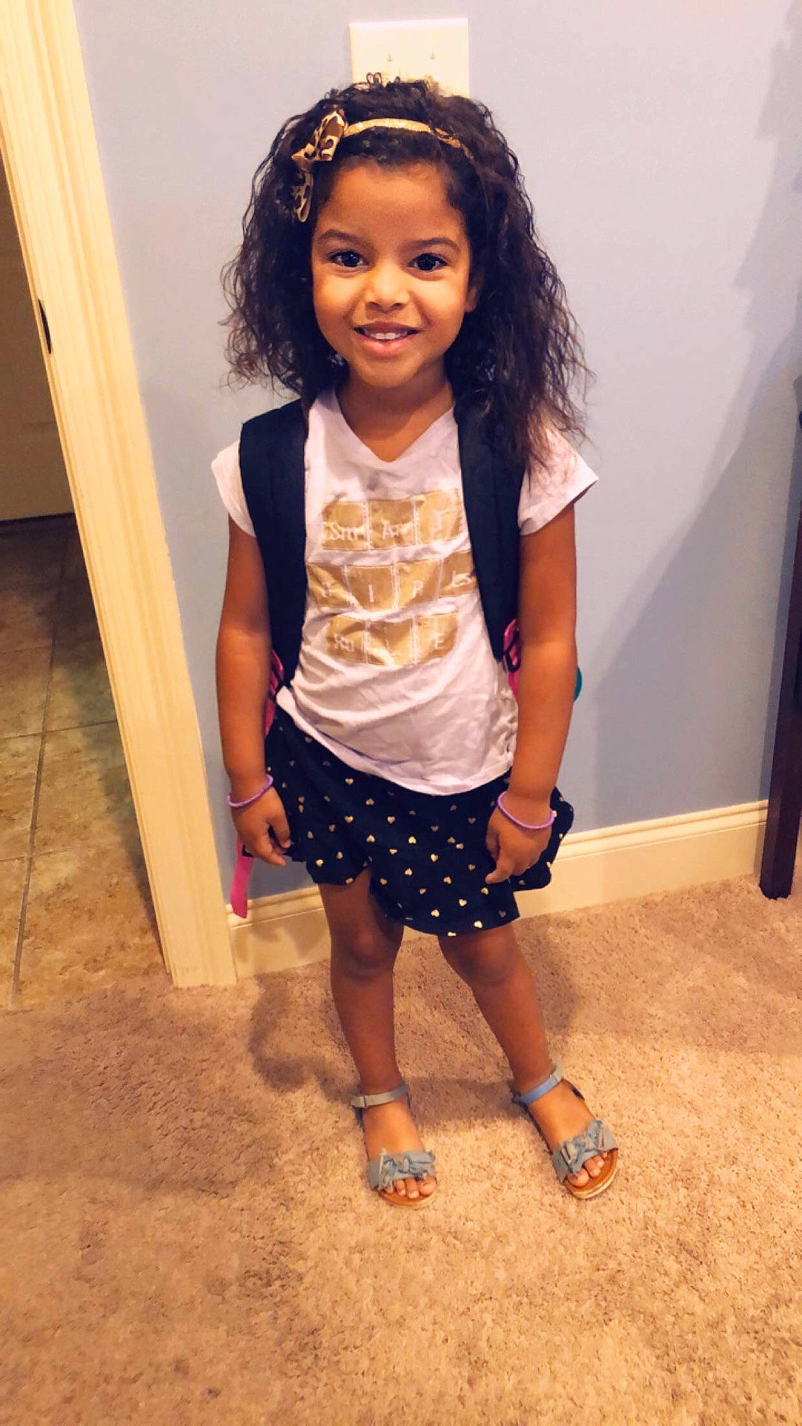 Mariyah joined the competition — help win amazing prizes! black_hair, child, child_model, dress, face, footwear, hairstyle, joy, long_hair, person, shoe, skin, smile, t_shirt, toddler