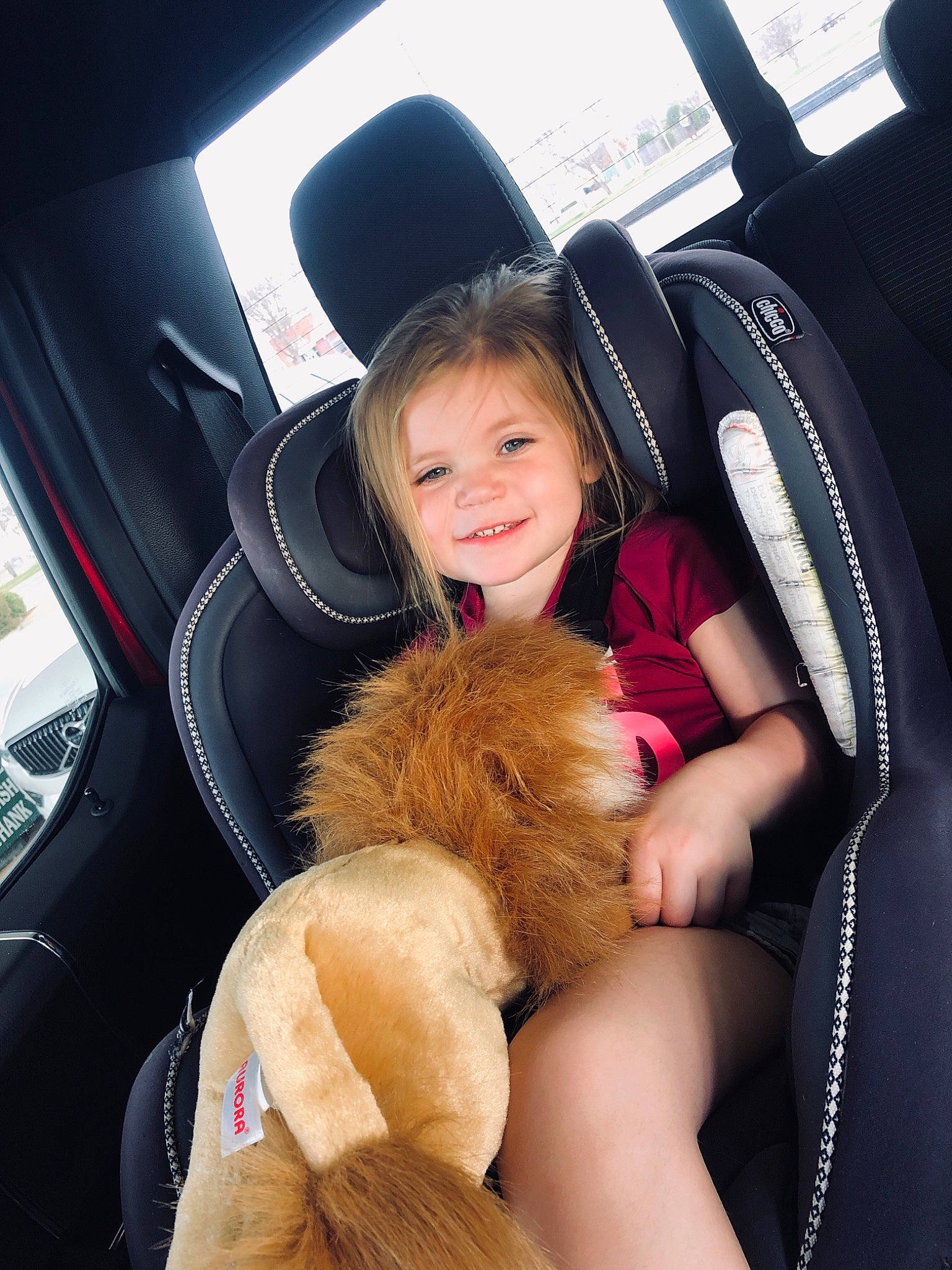 Jentry joined the competition — help win amazing prizes! auto_part, car, car_seat, car_seat_cover, child, family_car, fawn, fun, fur, joy, luxury_vehicle, person, photography, seat_belt, steering_wheel, teddy_bear, toddler, vacation, vehicle
