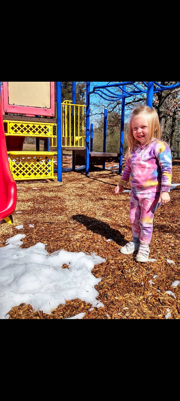 Skylar joined the competition — help win amazing prizes! child, chute, city, fun, grass, happy, joy, leisure, magenta, outdoor_play_equipment, people_in_nature, person, play, playground, playground_slide, recreation, smile, soil, toddler, tree