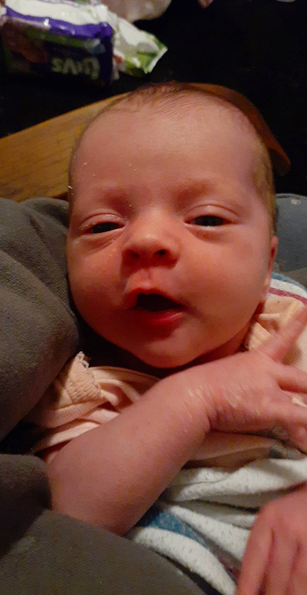 Kariann joined the competition — help win amazing prizes! baby, cheek, child, chin, close_up, ear, eye, eyebrow, face, facial_expression, forehead, head, lip, mouth, nose, person, skin, smile, toddler