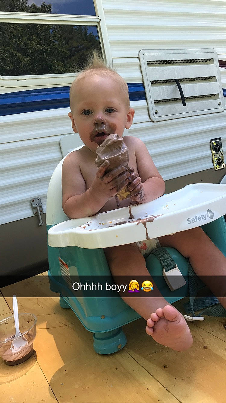 Kaiden joined the competition — help win amazing prizes! baby, child, person, sitting, toddler