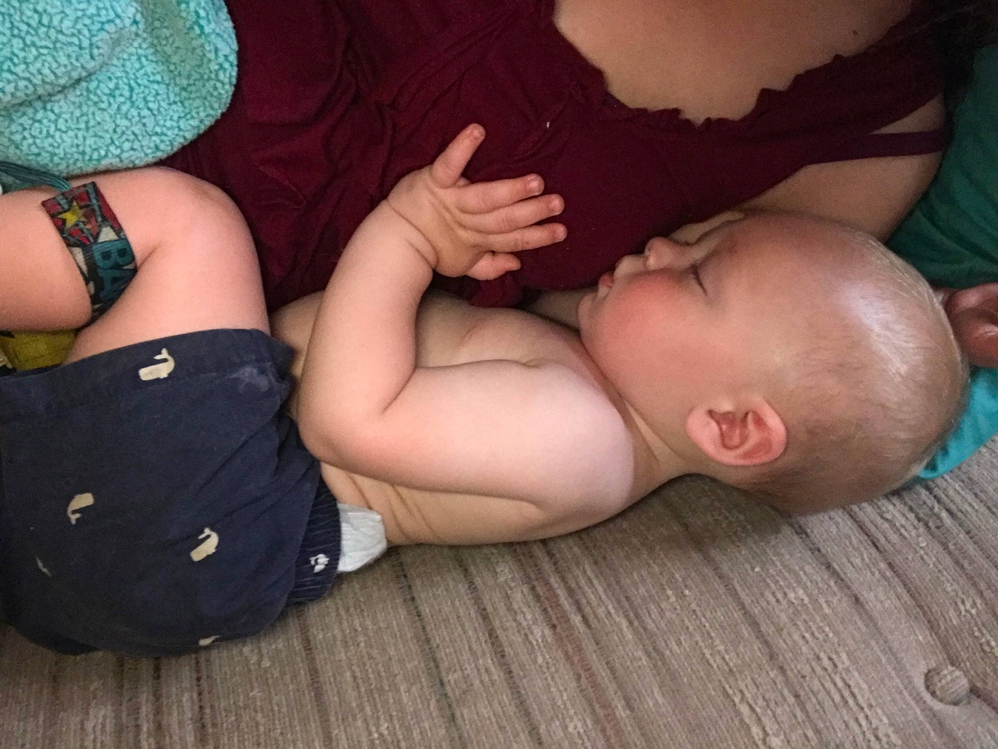 Kaiden is registered to the contest to win money with this photo: abdomen, arm, baby, birth, child, finger, gesture, hand, head, leg, love, muscle, person, photography, product, skin, sleep, stomach, toddler, trunk