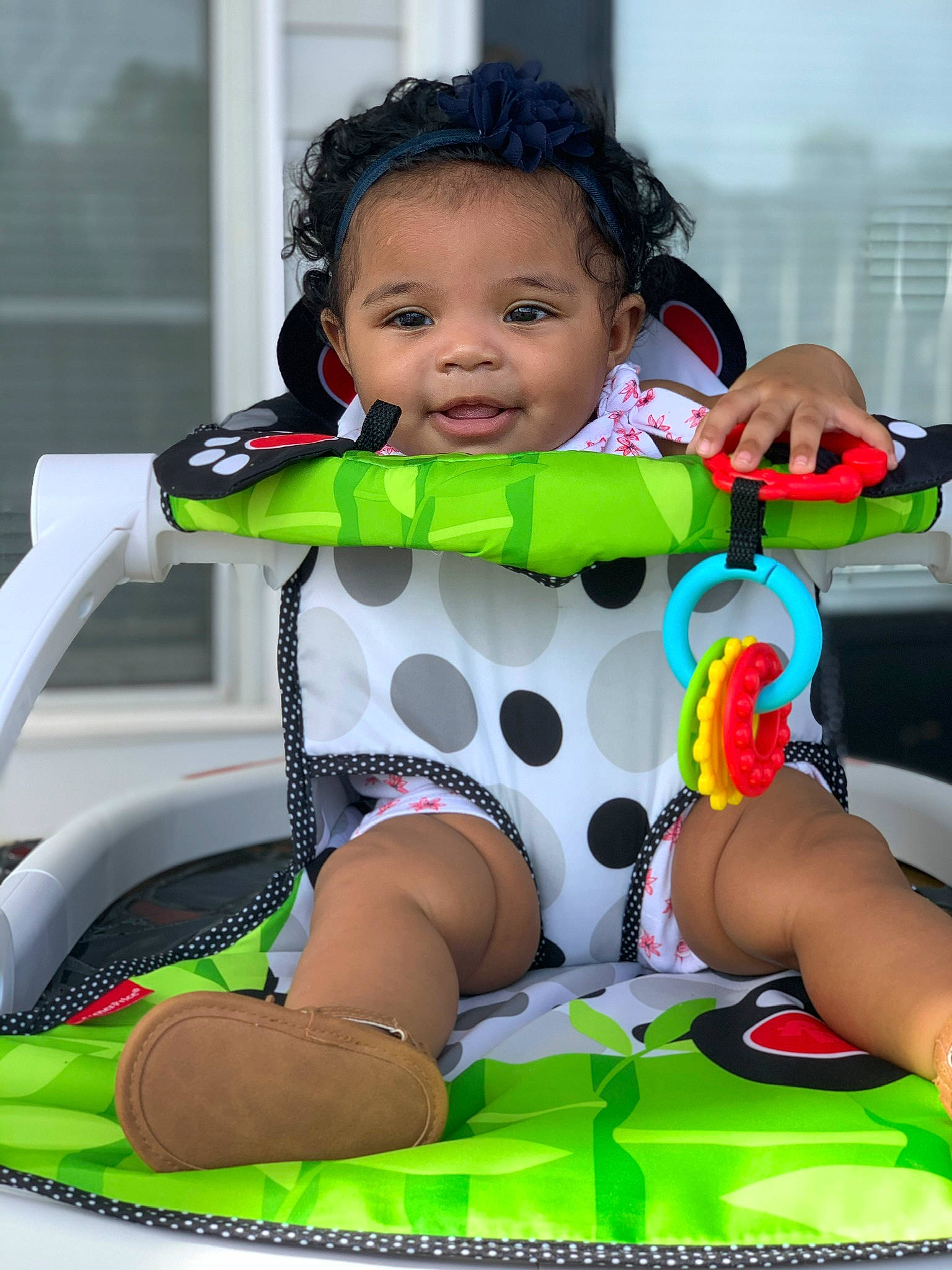 Leilah is registered to the contest to win money with this photo: baby, baby_products, baby_toys, child, person, play, product, toddler