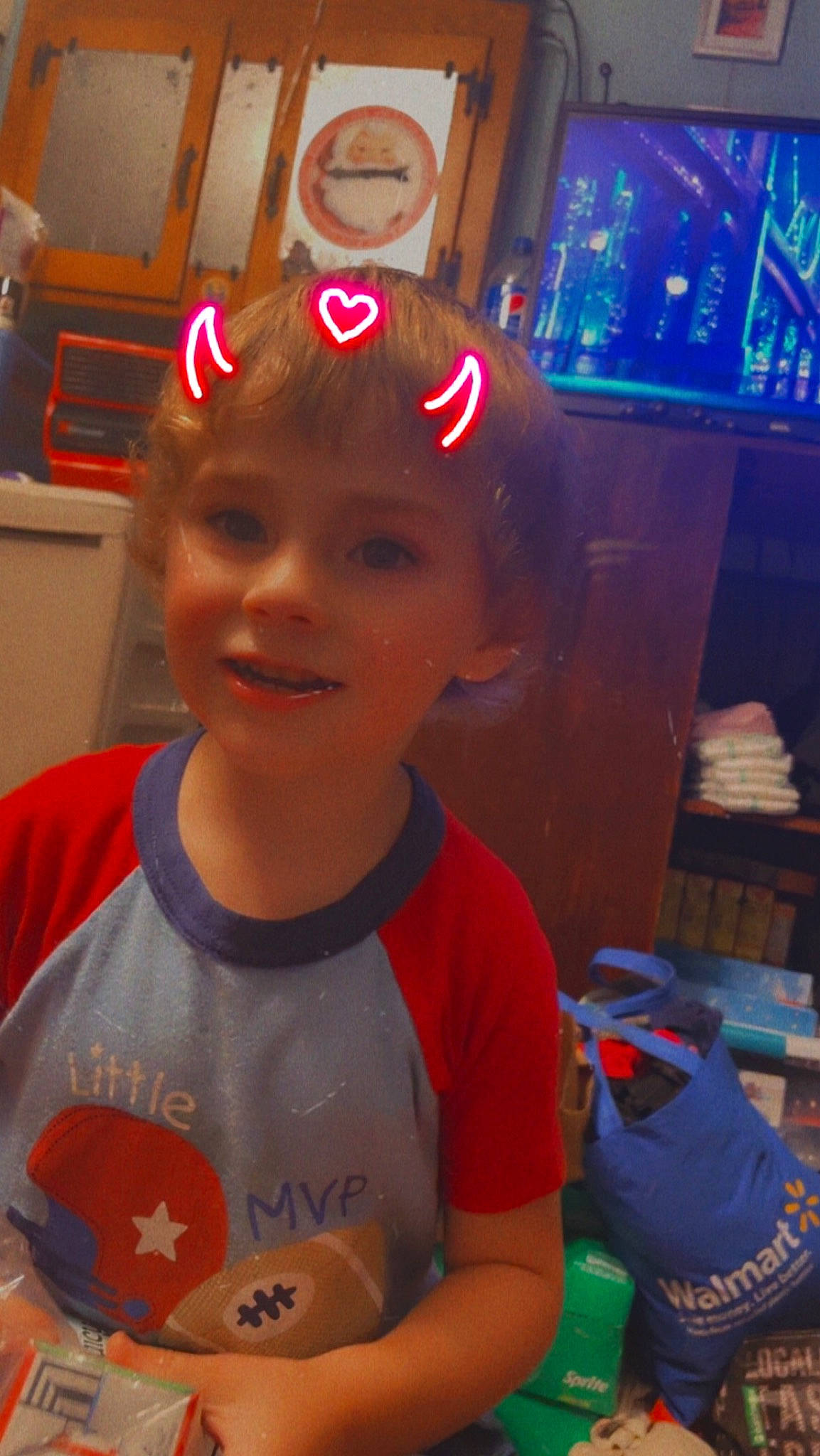 Eric joined the competition — help win amazing prizes! baseball_cap, cap, child, cool, electric_blue, eyewear, fun, goggles, happy, joy, leisure, mouth, nose, party, person, personal_protective_equipment, selfie, smile, standing, t_shirt