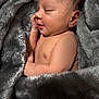 baby, newborn, sleeping, blanket, soft_texture, cozy, infant, skin, face, hand, peaceful, rest, comfort, cute, child, portrait, indoor, closeup, warm, relaxation