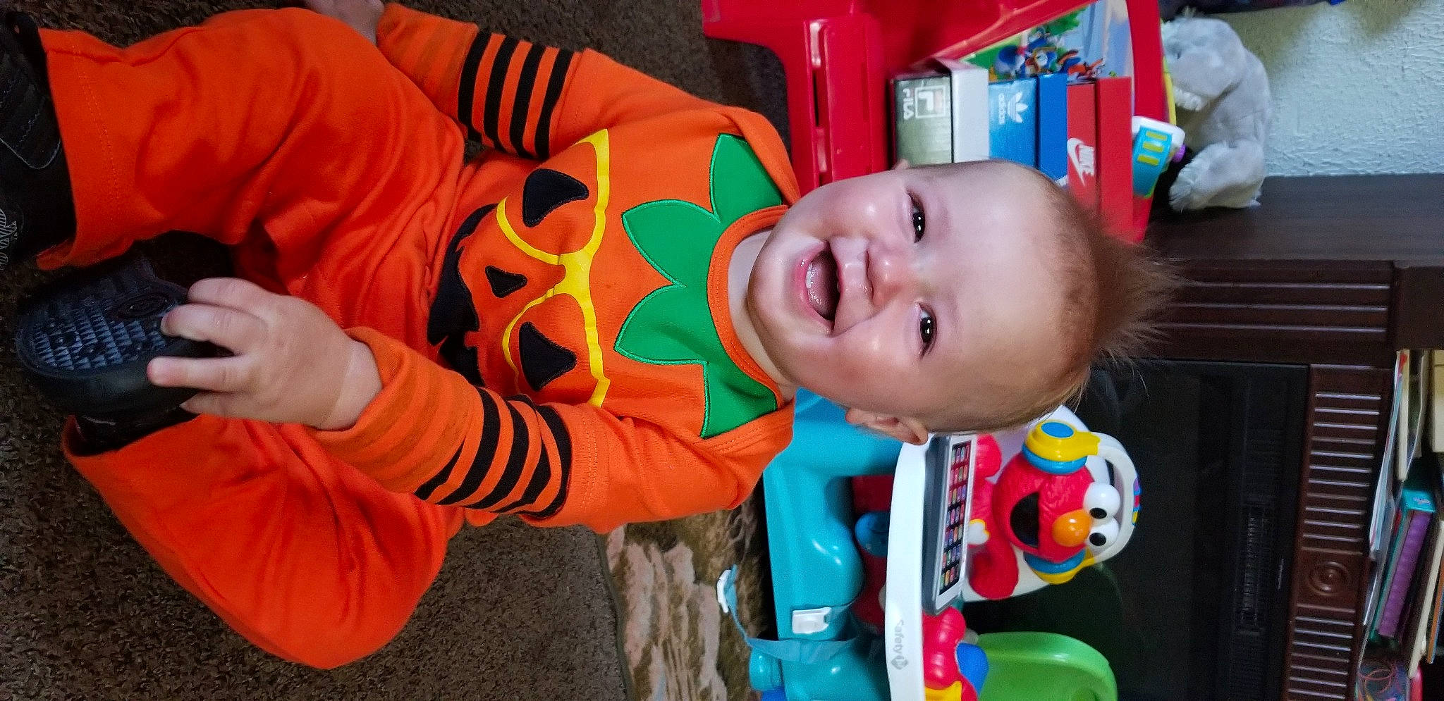 Kaidyn joined the competition — help win amazing prizes! baby, baby_products, baby_toys, child, person, play, product, toddler, toy