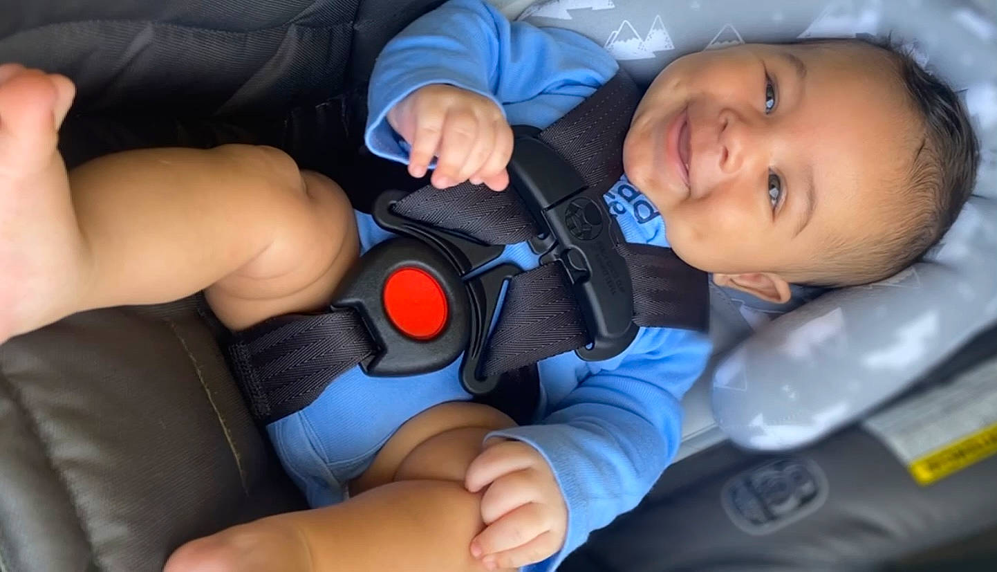 Kendrixx joined the competition — help win amazing prizes! auto_part, baby, baby_in_car_seat, baby_products, baby_toddler_clothing, car_seat, child, comfort, electric_blue, finger, gesture, hand, happy, joy, nail, person, service, sitting, smile, thumb